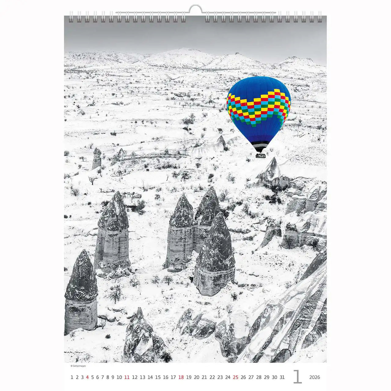 Splash van kleurkalender A3+ 2026+
