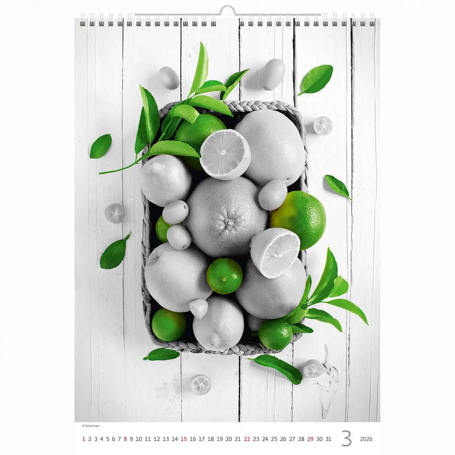 Splash van kleurkalender A3+ 2026+