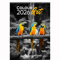 Splash van kleurkalender A3+ 2026+