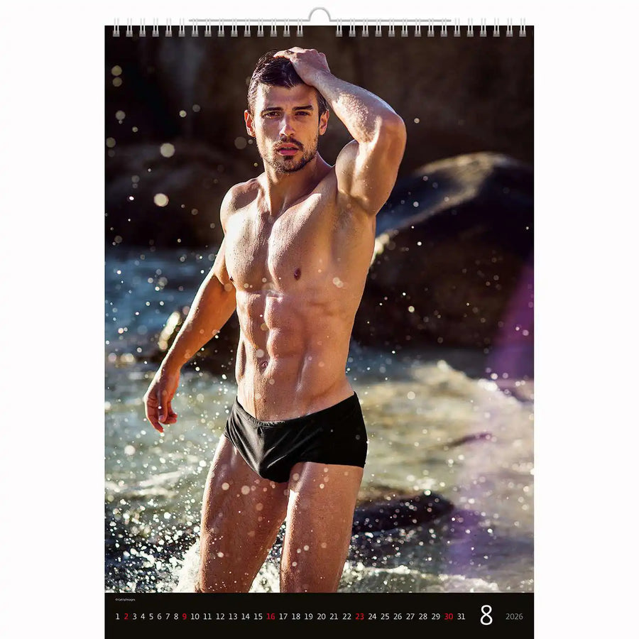 Calendar 2026 – Sexy Men Photo A3+ size