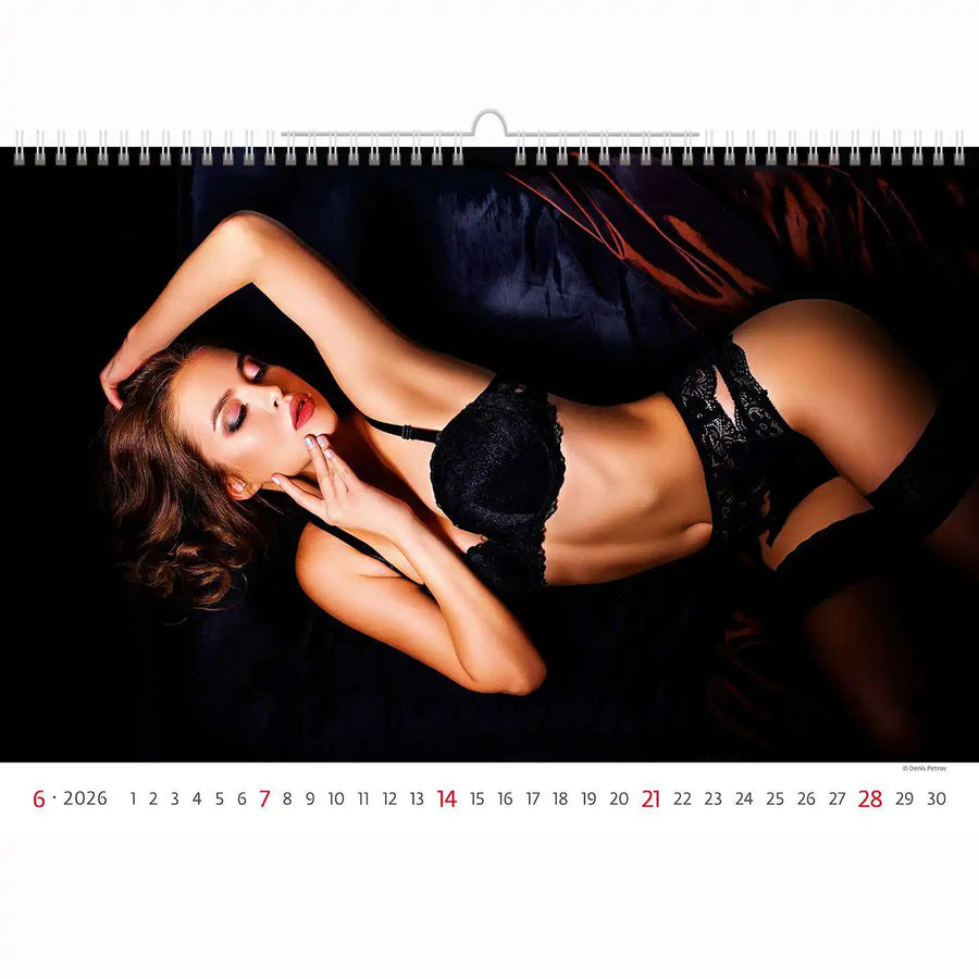 Erotische Diva -Kalender 45 x 32 cm 2026 + kostenlos 2025 Kalender