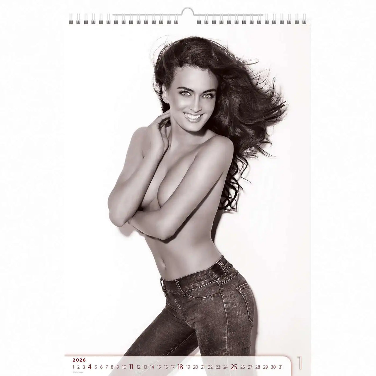Geschmackvoll Erotik Kalender 49 x 34 cm + kostenlose Cutepinups 2026 + 2027 + kostenloser 2025 Kalender
