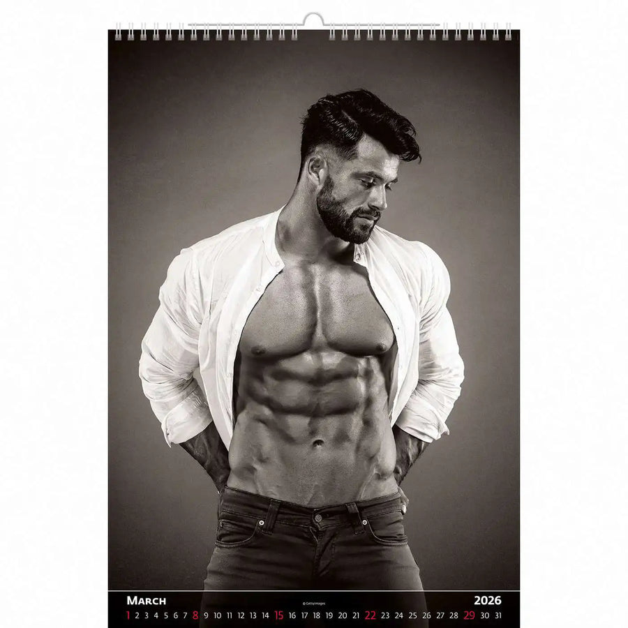 Body Builders Kalender B3 Größe 2026