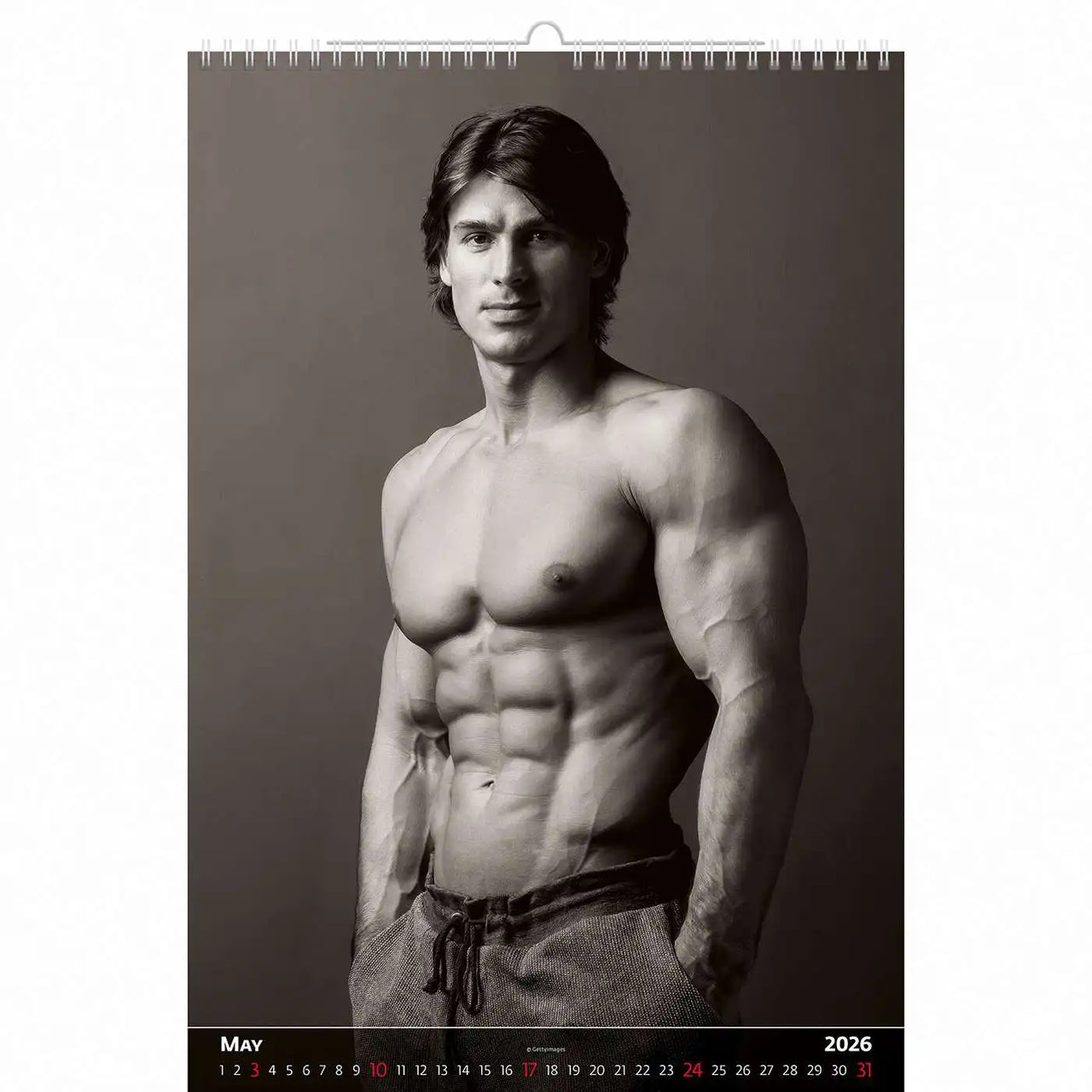 Body Builders Kalender B3 Größe 2026