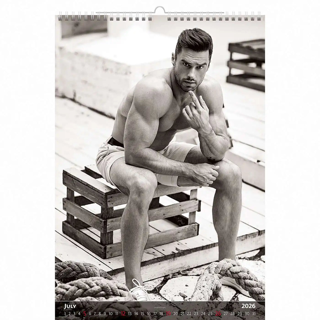 Body Builders Kalender B3 Größe 2026