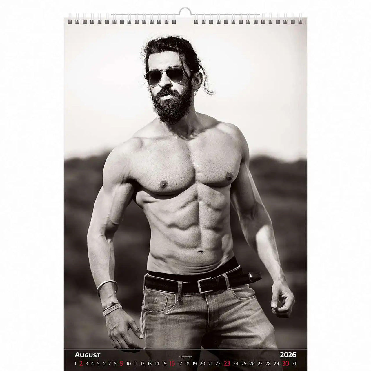 Body Builders Kalender B3 Größe 2026