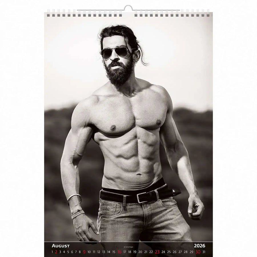 Body Builders Kalender B3 Größe 2026
