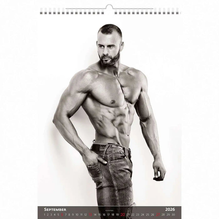 Body Builders Kalender B3 Größe 2026