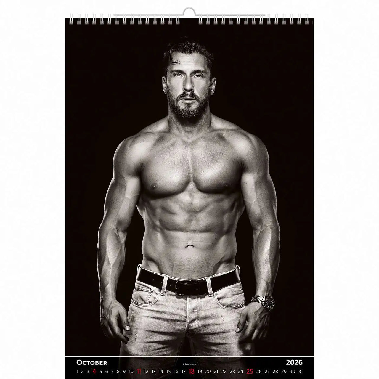 Body Builders Kalender B3 Größe 2026