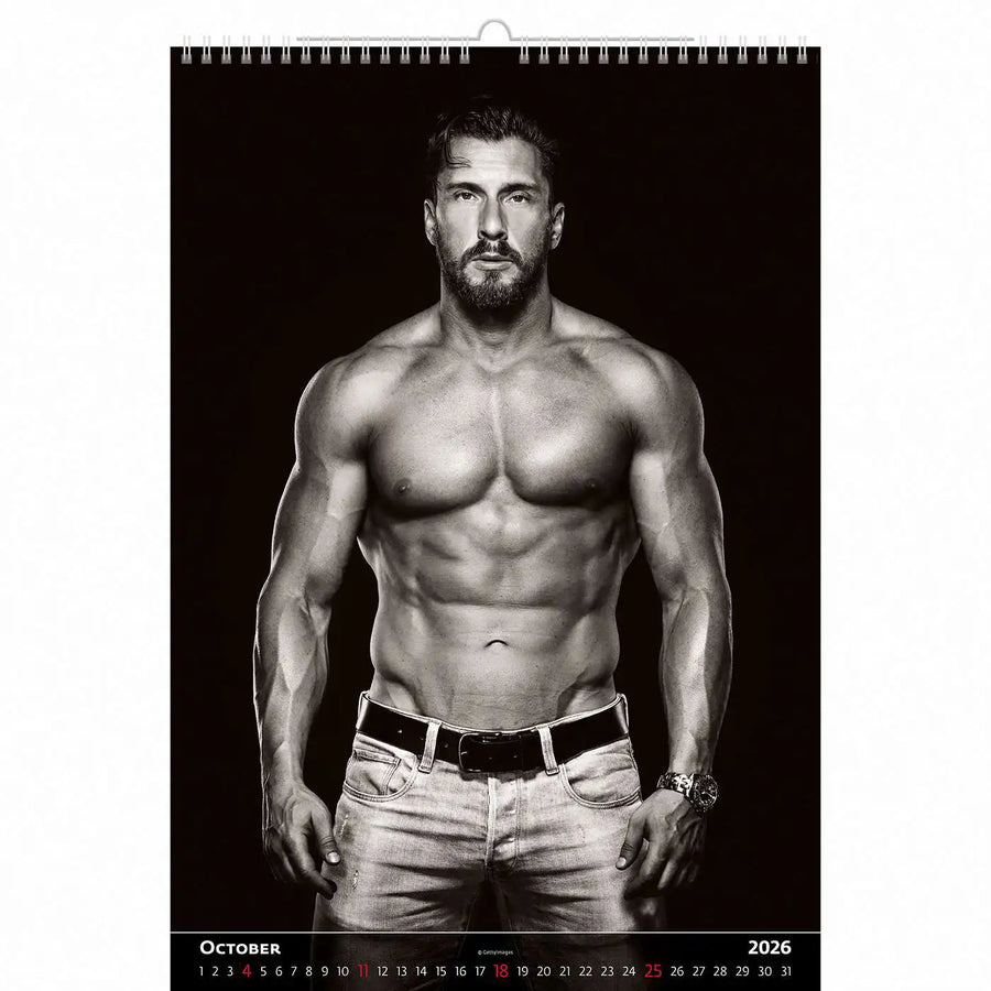 Body Builders Kalender B3 Größe 2026