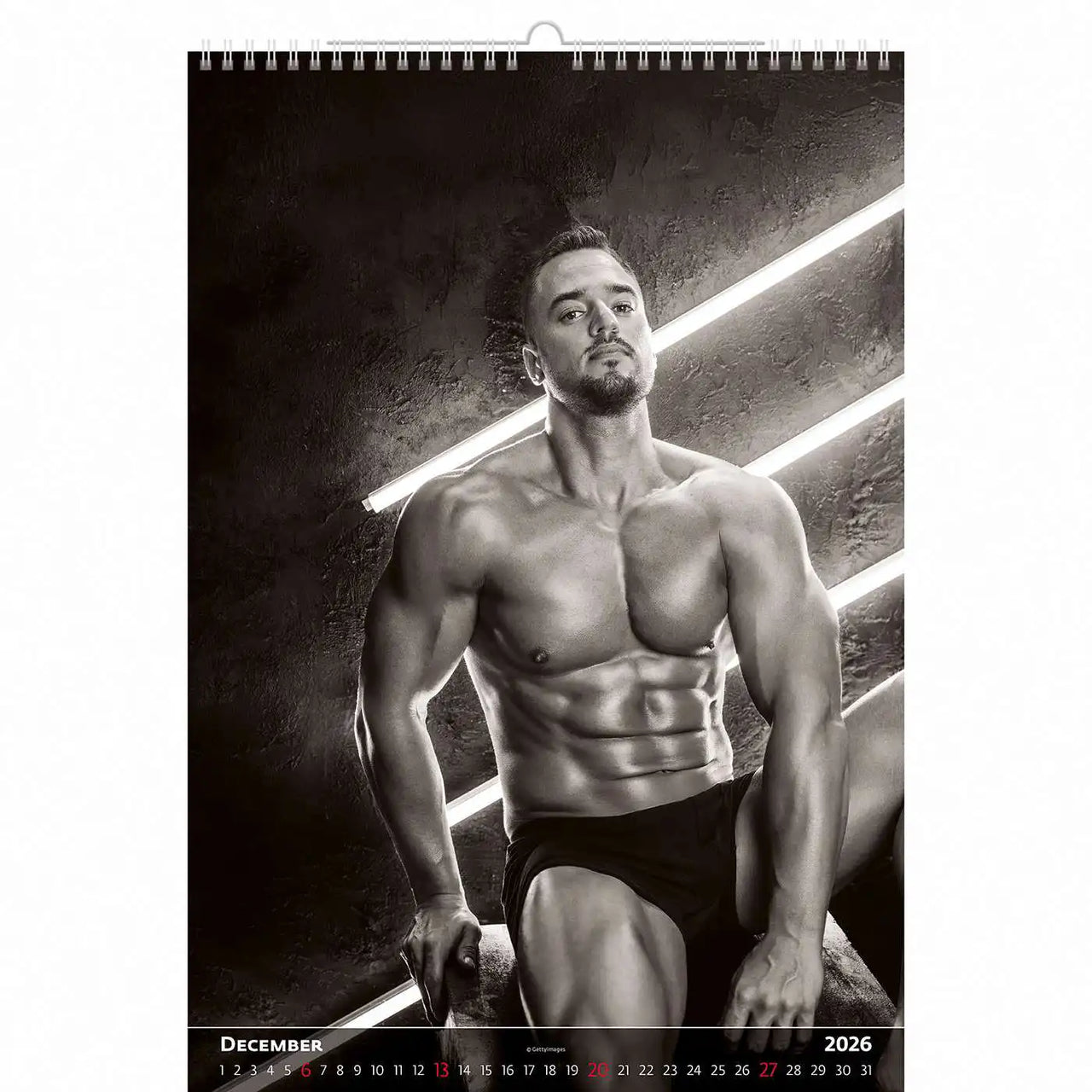 Body Builders Kalender B3 Größe 2026