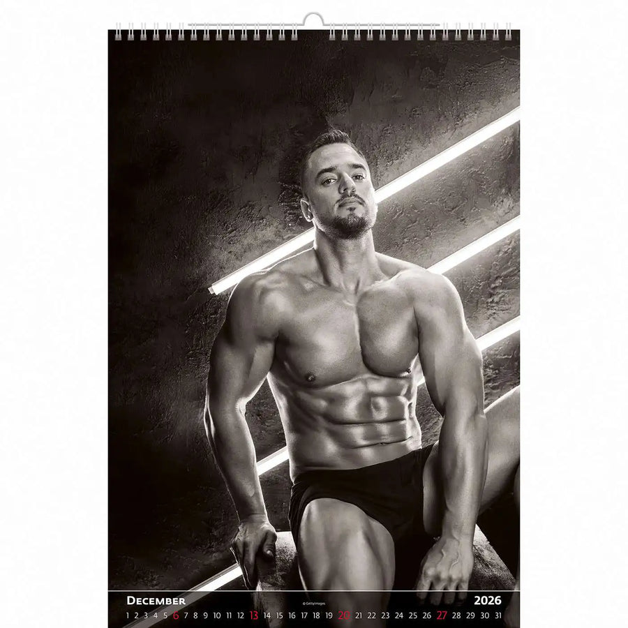 Body Builders Kalender B3 Größe 2026