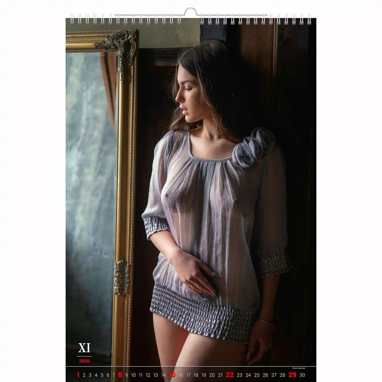 Romantic Sexy Countryside Calendar 49 x 32 cm + free CutePinups 2026-2027 calendar + free 2025 Calendar