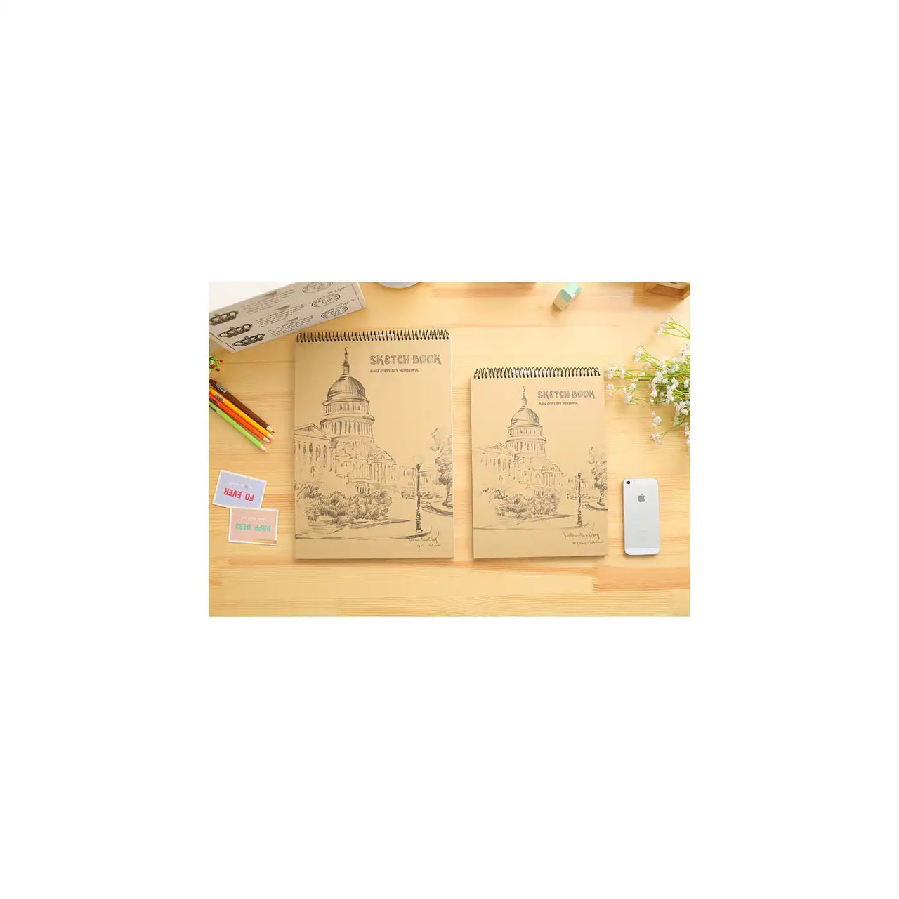D5051-1 A4 zeichenbuch Wunderbar 30 x 22 cm 50 p