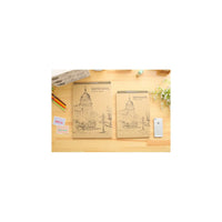 D5051-1 A4 zeichenbuch Wunderbar 30 x 22 cm 50 p