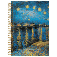 D5346-1 A4-Spiral Notizbuch Van Gogh Haven