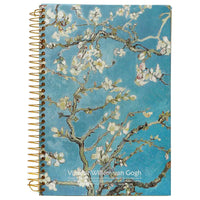 D5346-4 spiral notizbuch im format a4 Van Gogh Blossom