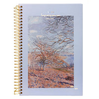 D5347-4 Kalpa A4 Spiral Bound Notebook Impressionists Trees