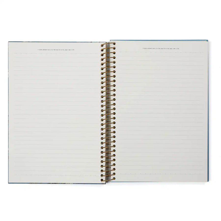 D5347-4 Kalpa A4 Spiral Bound Notebook Impressionists Trees