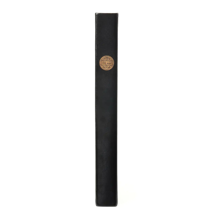 D6045 Kalpa Dreams A5 Vintage Journal Goldtrim Black