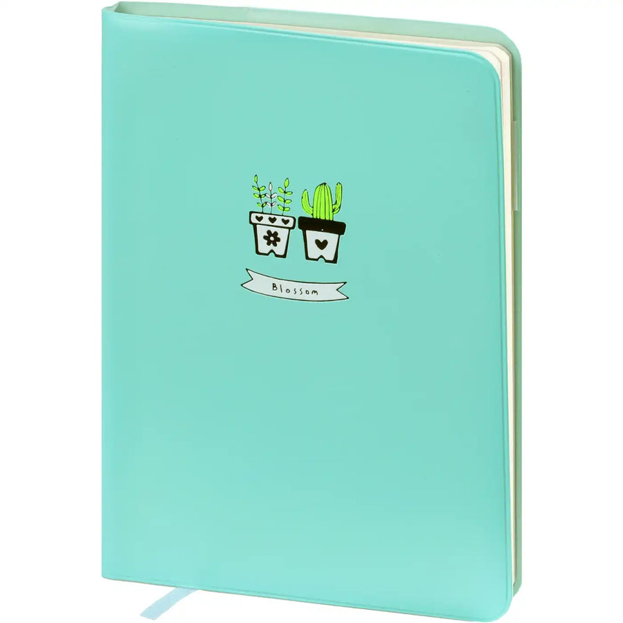 D6066-2 A6 Notizbuch Agenda Notteriebuch Blossom 17 x 12 cm Seablow 226 p