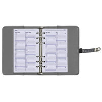 6217-26 170 x 95 mm Personal Agenda Binder Nachfüllwoche NL EN 2026