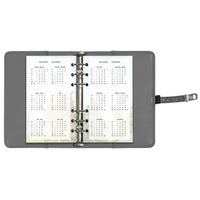 6218-26 170 x 95 mm Personal 6 Ringagenda -Planer Inserts wöchentlich Einsätze NL EN 2026