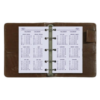6247-25-26 104 x 68 mm Mini Agenda Organizer Nachfüllwoche NL EN 2026