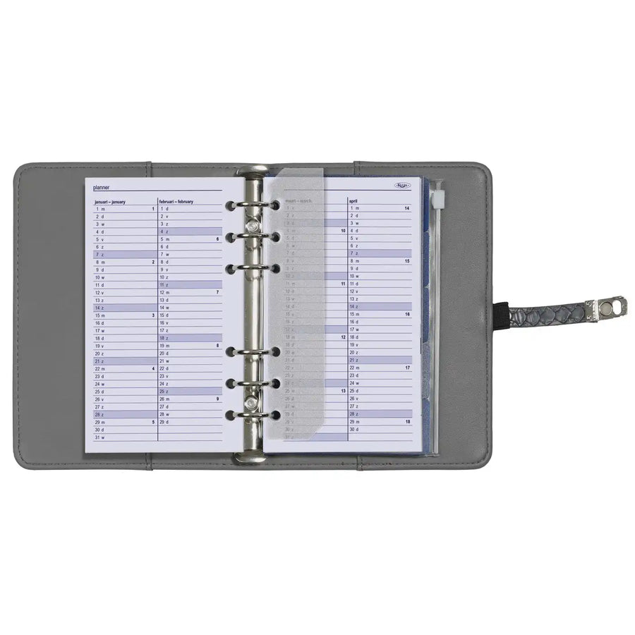 6317-25-26 170 x 95 mm Personal Planer Organizer Nachfüllungen wöchentlich komplettes Set nachfüllen NL EN 2026