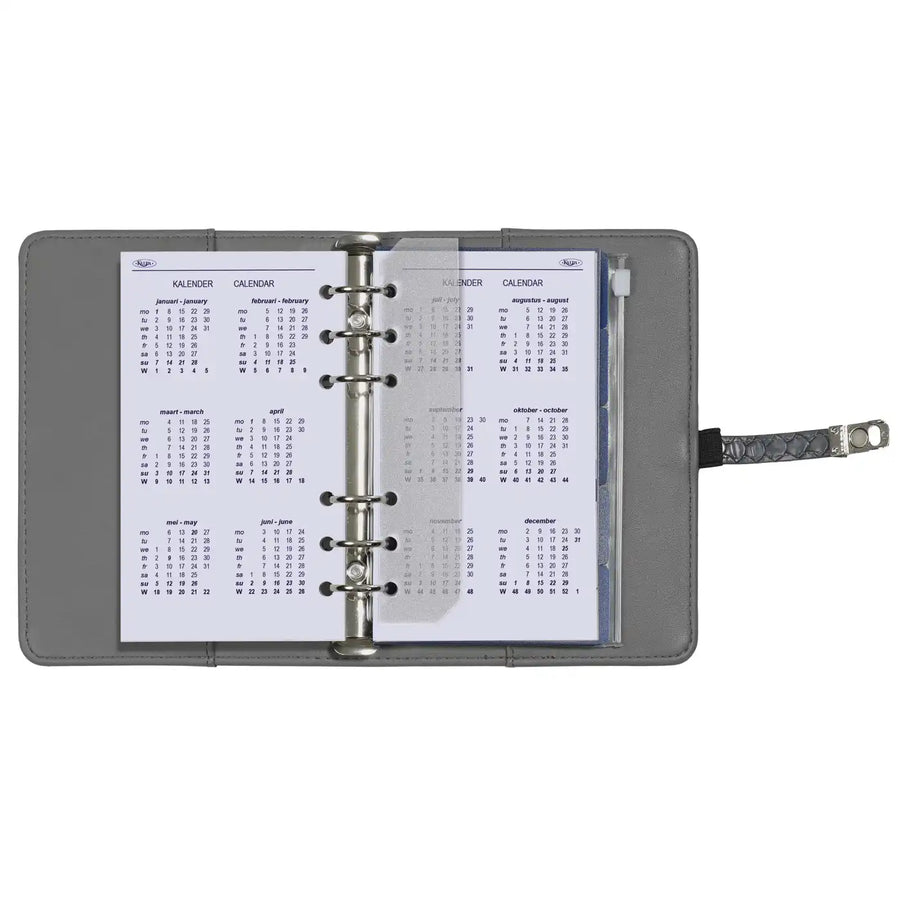 6317-25-26 170 x 95 mm Personal Planer Organizer Nachfüllungen wöchentlich komplettes Set nachfüllen NL EN 2026