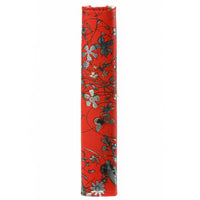 Elegant Refillable A5 Agenda Planner Sea of Flowers Red