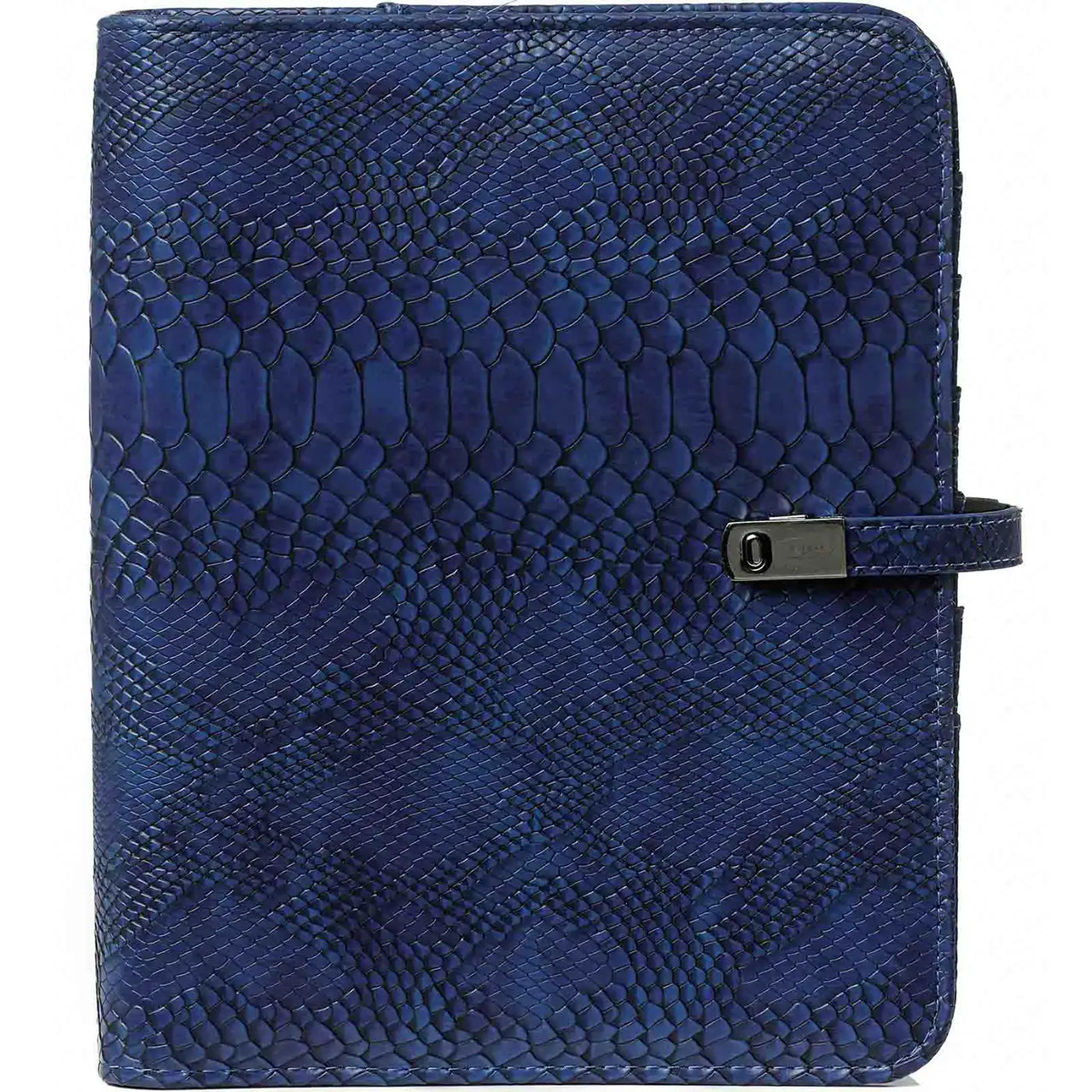Kalpa A5 Ring Binder Agenda Croco Indigo