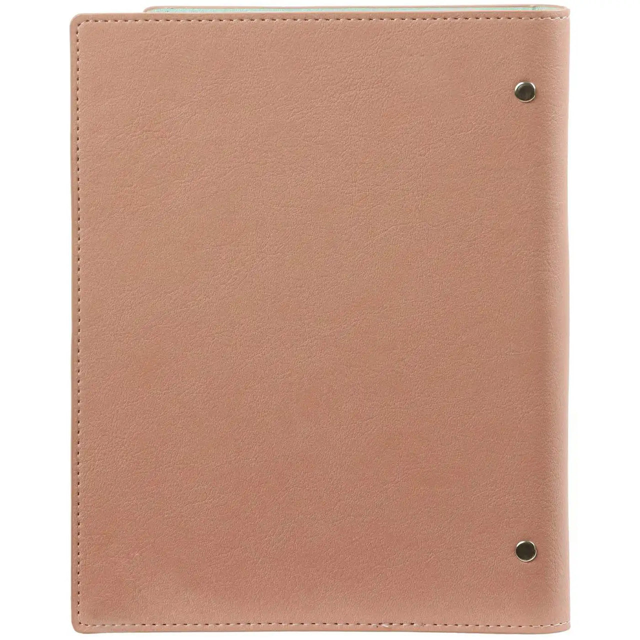 1016-72 Clipbook A5 6 Ring Binder Agenda Pastellrosa Grün