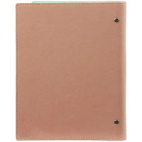 1016-72 Clipbook A5 6 Ring Binder Agenda Pastellrosa Grün