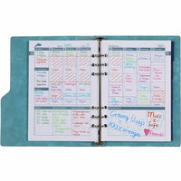 Top Notch Clipbook A5 Ring Binder Nature Marine Blue