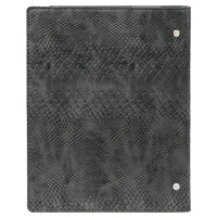 1016-76 A5 Binderplaner Clipbook  Croco Grau