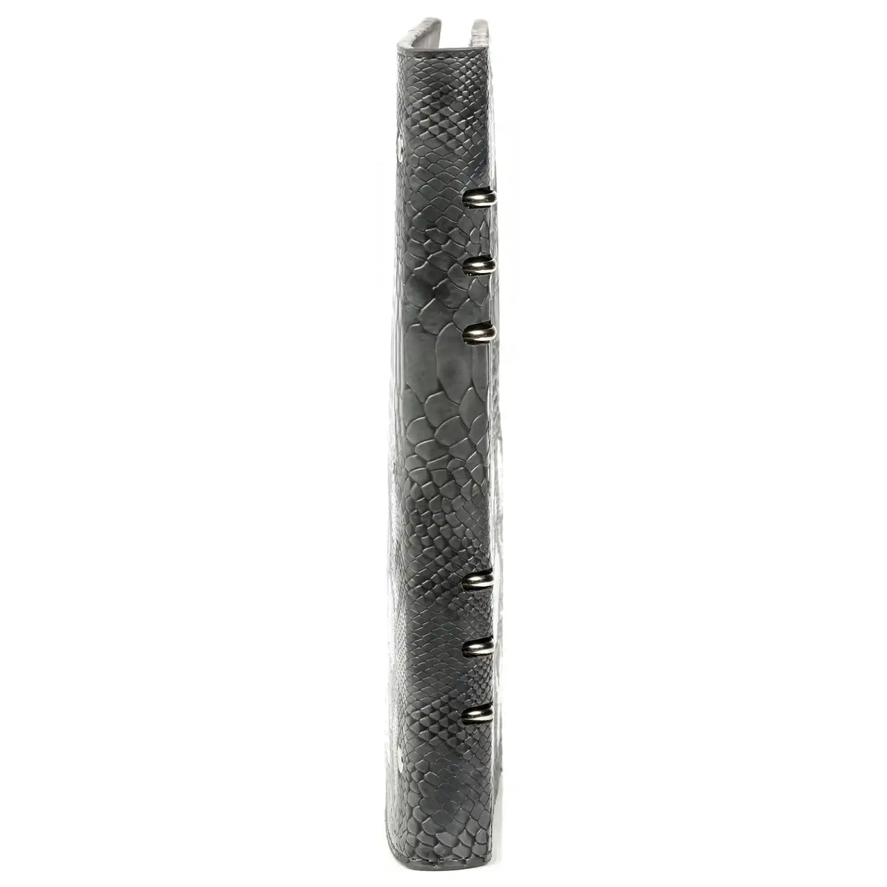 1016-76 A5 Binderplaner Clipbook  Croco Grau