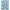 1016-78 Clipbook A5 Ring Binder Organizer Delft Blue Flowers