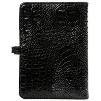 1111-03 Personal organizer aligator zwart