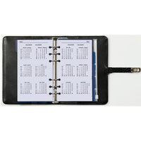 1111-03 Personal organizer aligator zwart