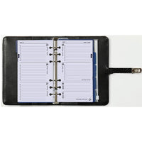 1111-03 Personal organizer aligator zwart