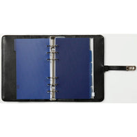 1111-03 Personal organizer aligator zwart
