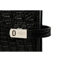 1111-03 Personal organizer aligator zwart