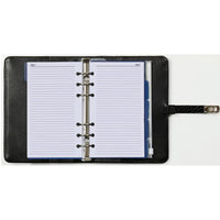 1111-03 Personal organizer aligator zwart
