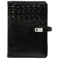 1111-03 Personal organizer aligator zwart