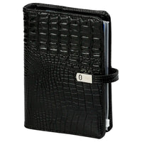 1111-03 Personal organizer aligator zwart