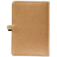 1111-05 Refillable Personal Agenda Planner Snake Print Brown