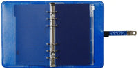  Refillable Personal Organiser Croco Mediterranean Blue