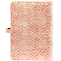 Personal Agenda Ring Binder Croco Pink 