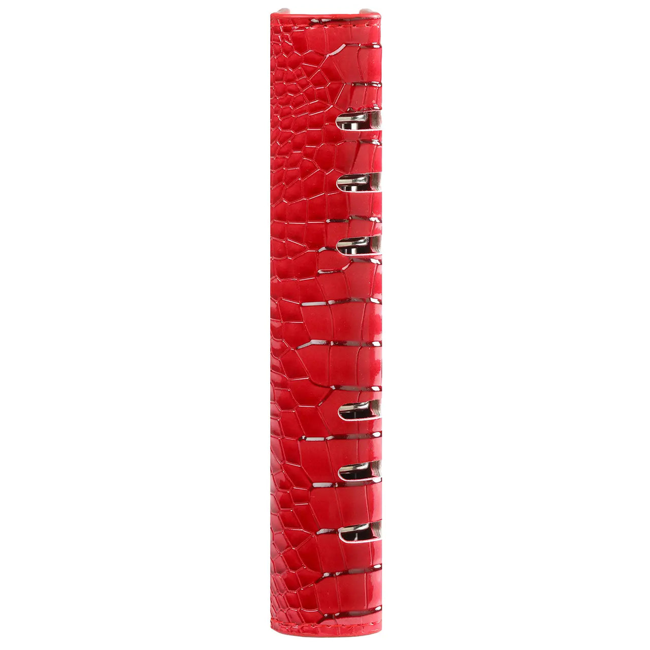 1116-62 Personal 6 Ringband Organizer Clipbook Glans Croco Rood